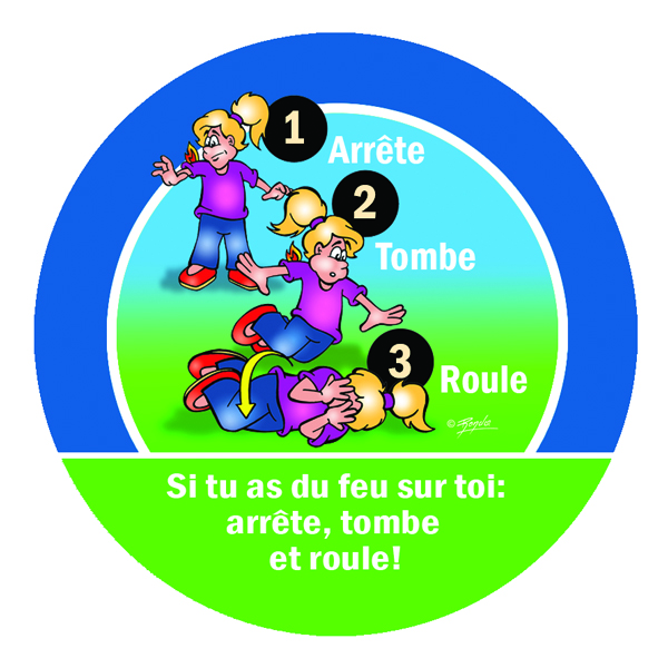 Ensemble de 4 rouleaux d'autocollants